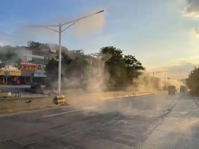揚塵管控,無錫宜興“抑”塵不染